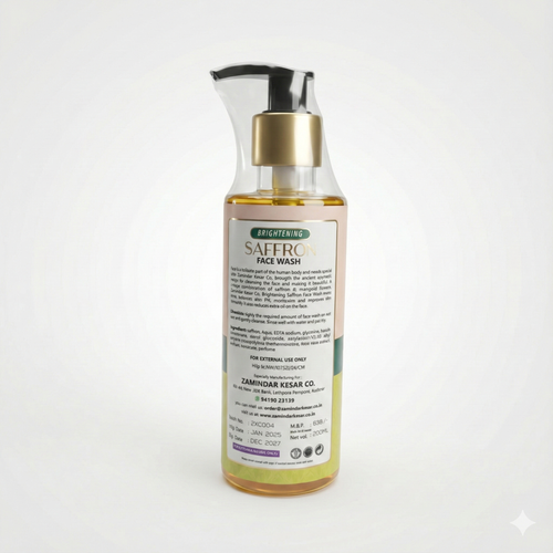 Brightening Saffron Facewash 200ml