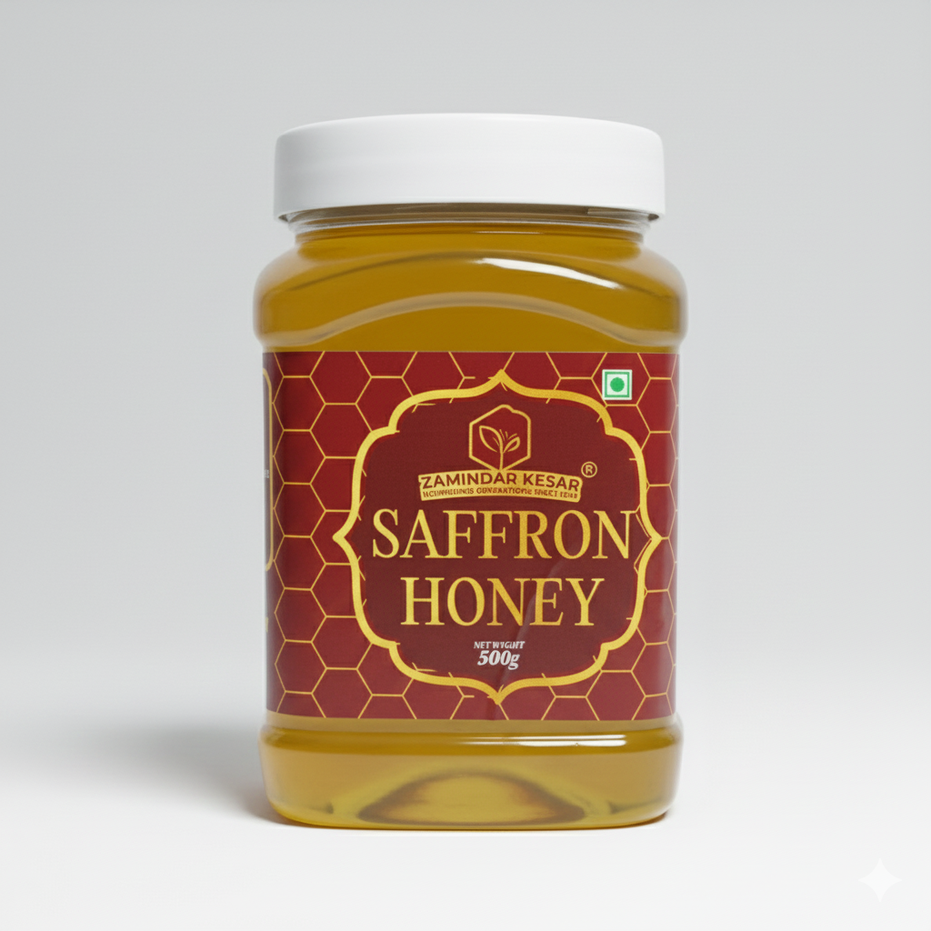 Pure Saffron Honey 500g