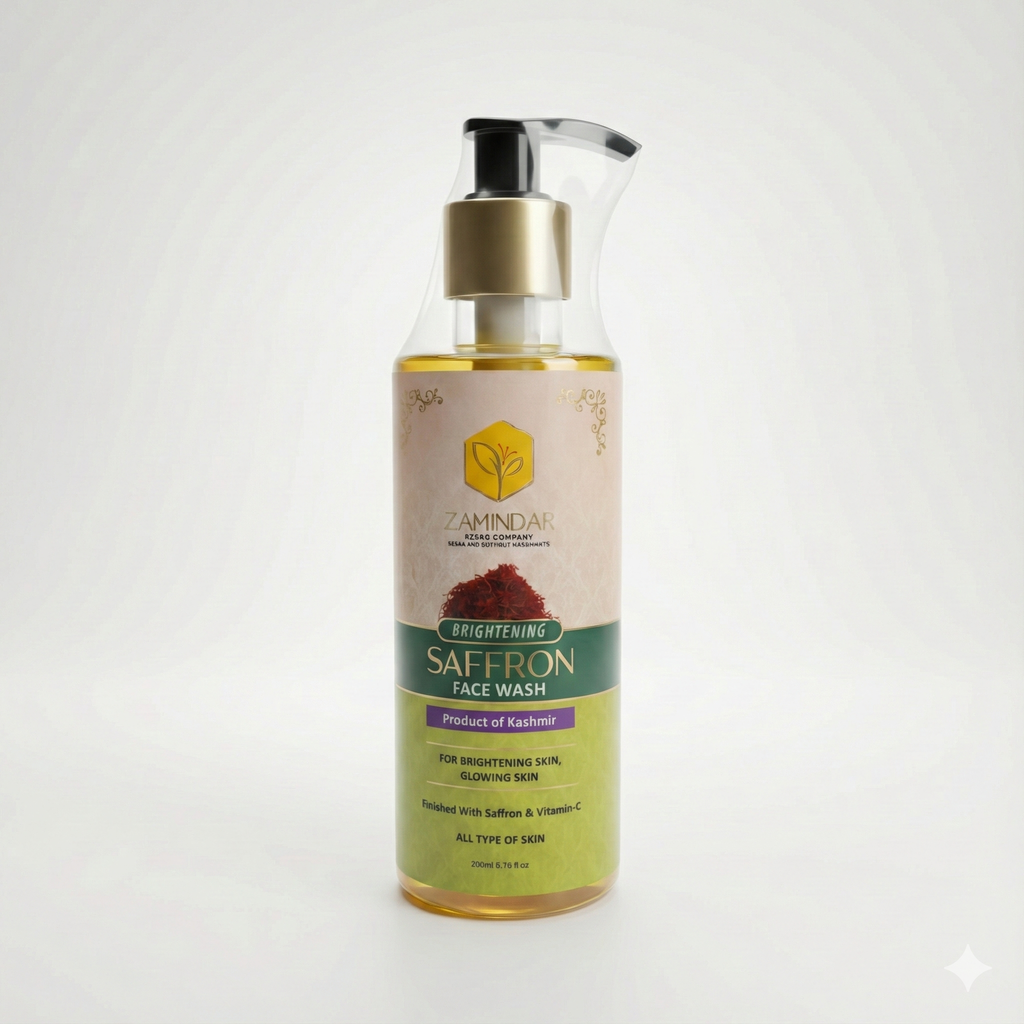 Brightening Saffron Facewash 200ml