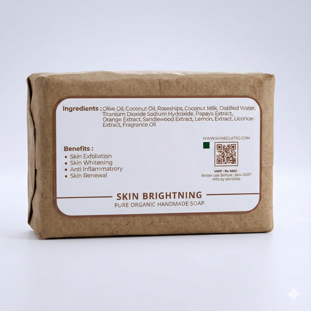 Skin Brightening Handmade Soap