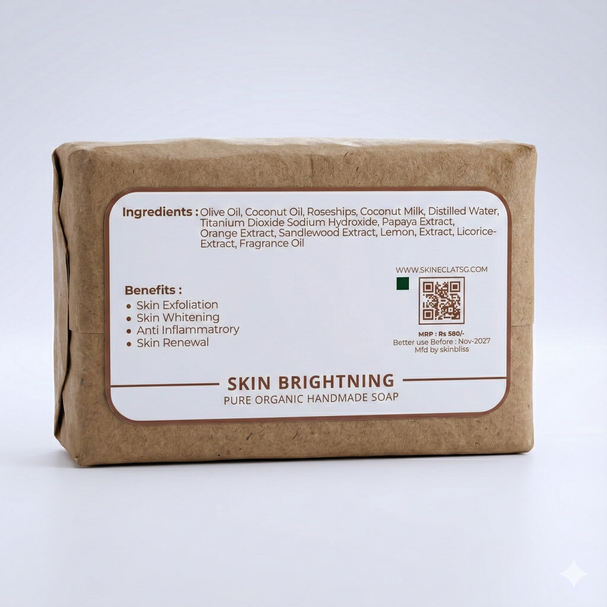 Skin Brightening Handmade Soap