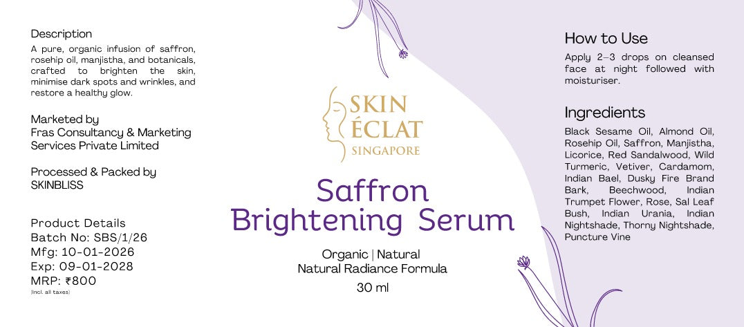 Saffron Brightening Serum